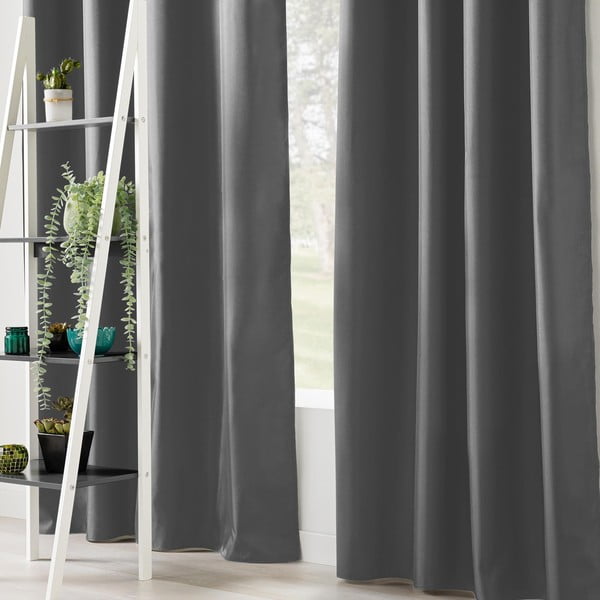 Antracytowa zasłona termiczna 140x260 cm Icemount – douceur d'intérieur-image-4
