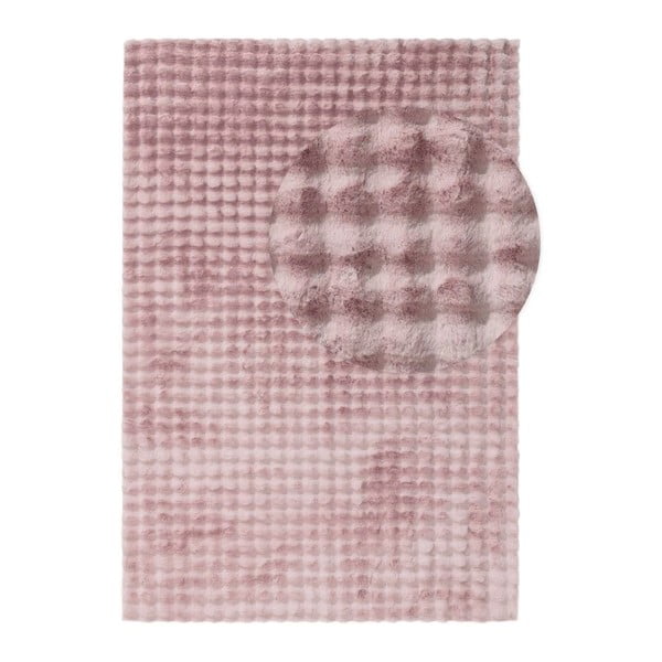 Różowy chodnik odpowiedni do prania 80x200 cm Bubble Pink – Mila Home