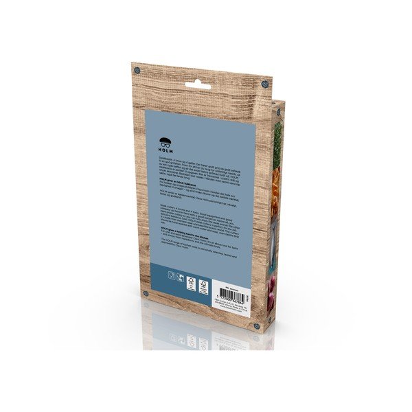 Sztućce do steków ze stali nierdzewnej w srebrno-naturalnym kolorze zestaw 8 szt. – Holm-image-4