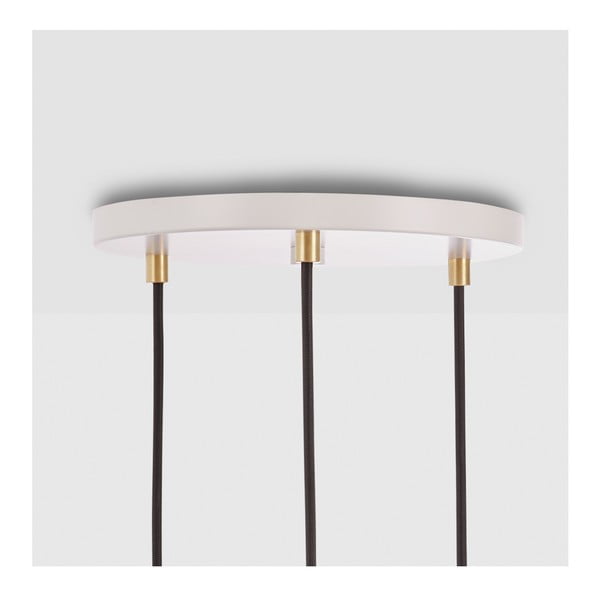 Biało-naturalna lampa wisząca ze ściemniaczem ø 25 cm – tala-image-4