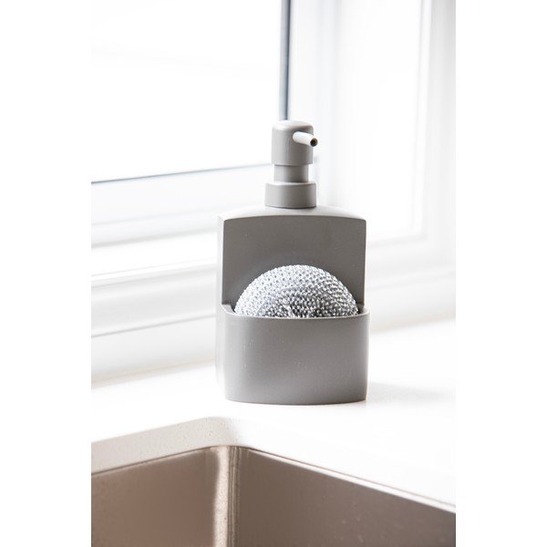 Szałwiowy dozownik do mydła z żywicy polimerowej 250 ml Essentials – Ladelle-image-1