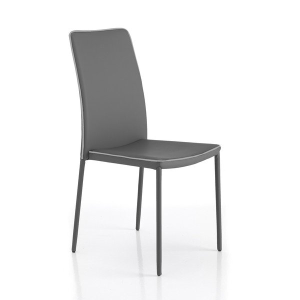 Szare krzesła zestaw 2 szt. Kable – Tomasucci