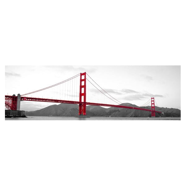 Obraz na szkle San Francisco, 40x120 cm