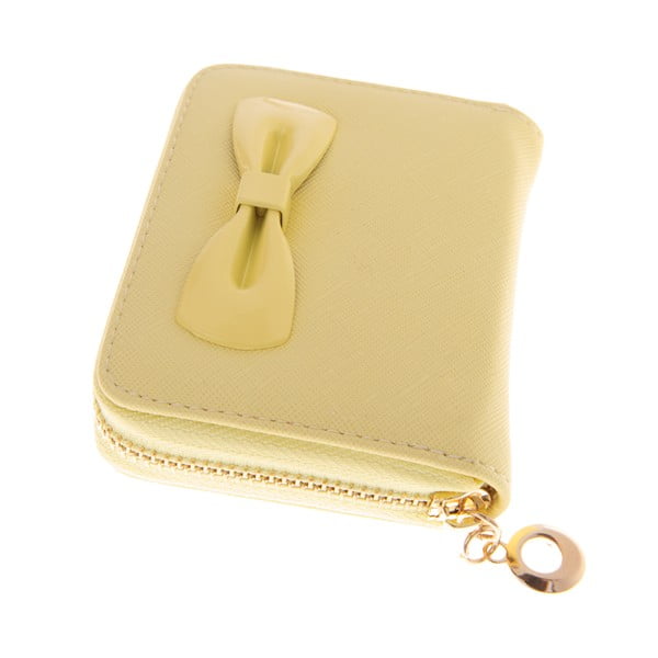 Mały portfel Ladiest,  żółty