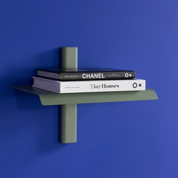 Szarozielona metalowa półka 28 cm Hola – Spinder Design-image-1