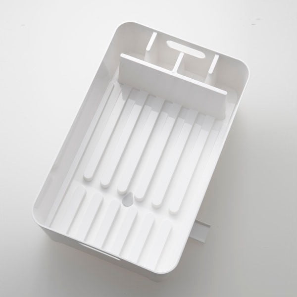 Biały ociekacz do naczyń YAMAZAKI Tower-image-1