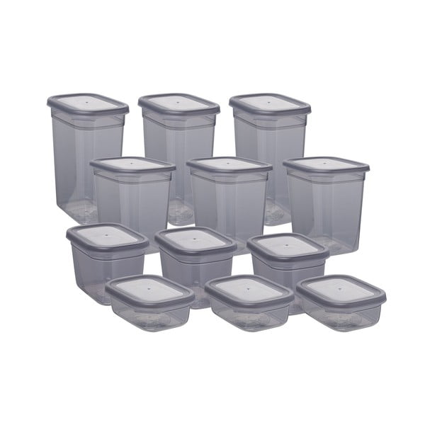 Pojemniki 12 szt. na żywność Fresco – Hermia