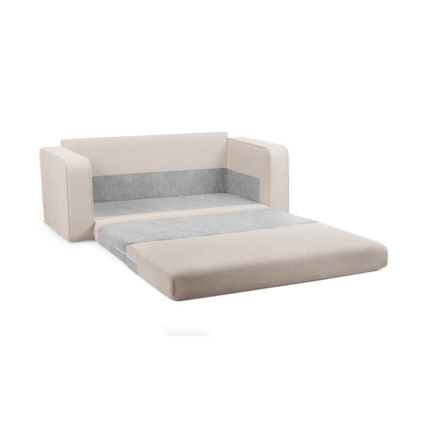 Beżowa rozkładana sofa 160 cm Come – Bobochic Paris-image-3