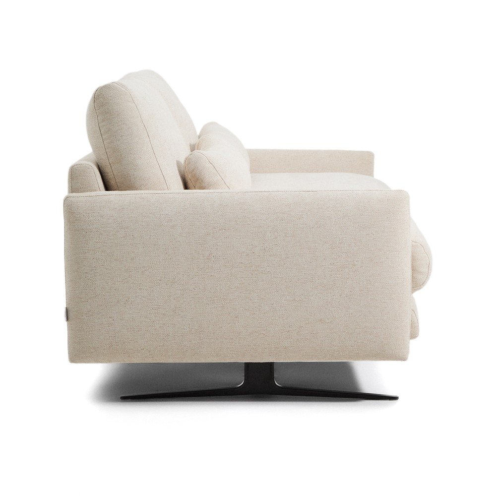 Beżowa sofa z tkaniny szenilowej 240 cm Veliro – Kave Home (zdjęcie 7)