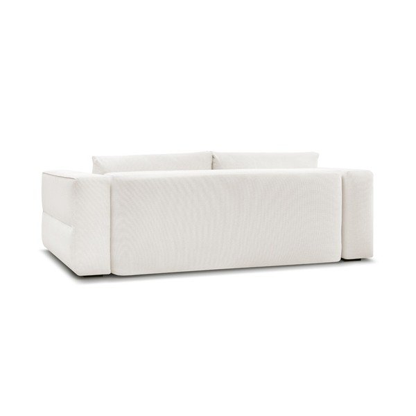 Biała rozkładana/ze schowkiem sofa 265 cm Ezechiel – Bobochic Paris-image-4