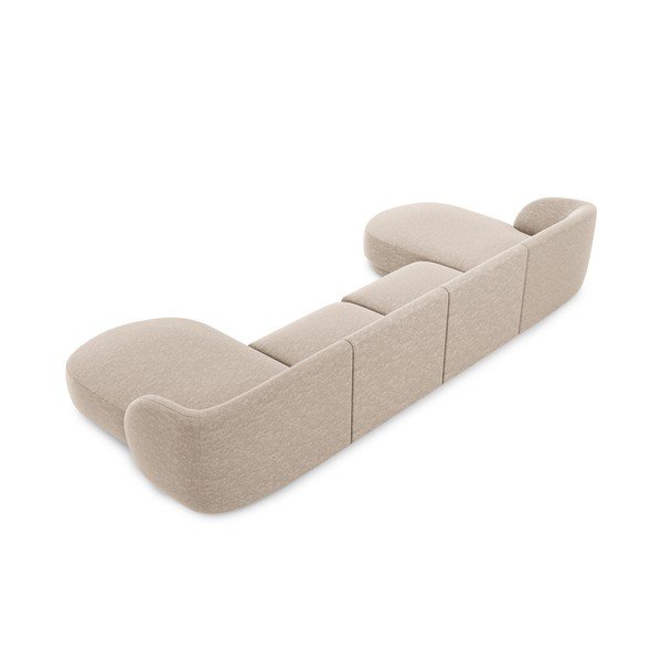 Beżowy narożnik Miley – Micadoni Home-image-4