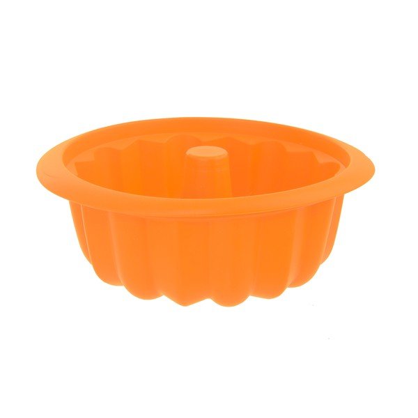 Pomarańczowa silikonowa forma do pieczenia Orion Cake