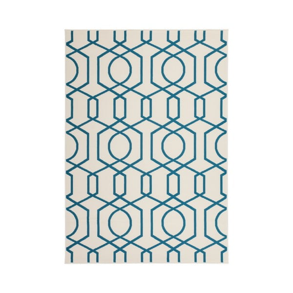 Niebieski dywan Kayoom Stella 400, 120x170 cm