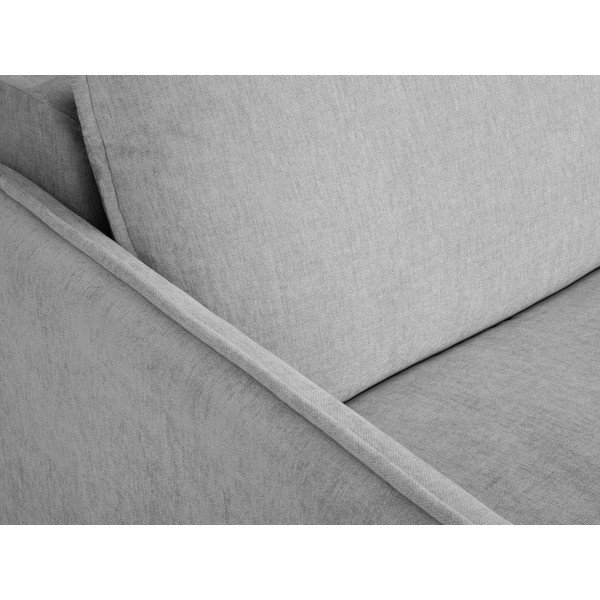 Jasnoszara rozkładana sofa 166 cm Dalida – Micadoni Home-image-1