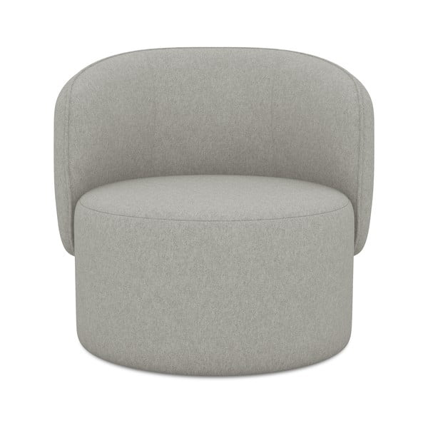 Jasnoszary fotel Ipo – Makamii-image-1