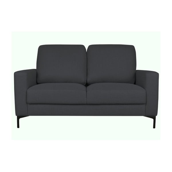 Ciemnoszara sofa 2-osobowa Cosmopolitan design Atlanta