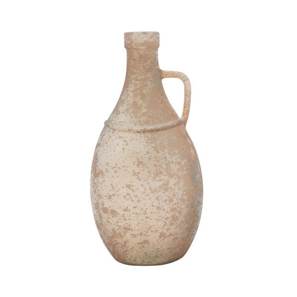 Beżowy wazon ze szkła z recyklingu Mauro Ferretti Roma, ⌀ 12,5 cm-image-3
