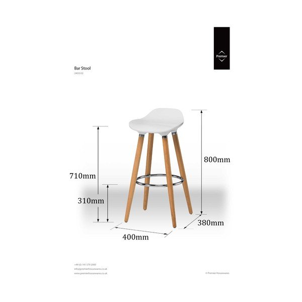 Stołek barowy Bar Stool-image-3