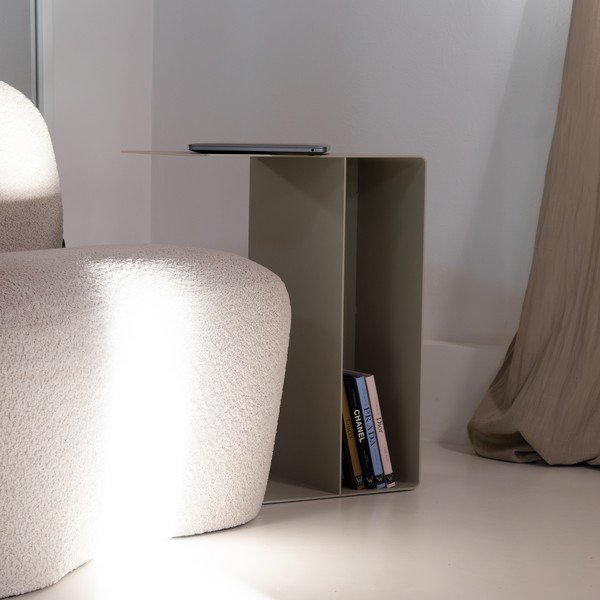 Stalowy stolik 40x30 cm Slide High – Spinder Design-image-2