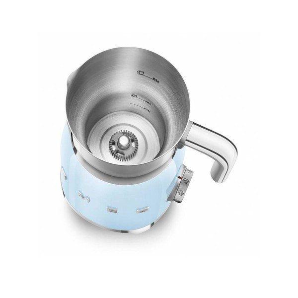 Jasnoniebieski spieniacz do mleka 50's Retro Style  – SMEG-image-2