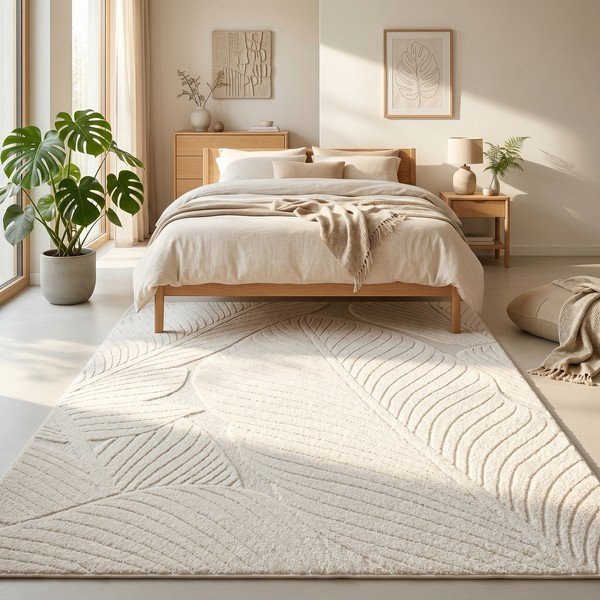 Kremowy dywan 160x230 cm Lamina – ESTE-image-3