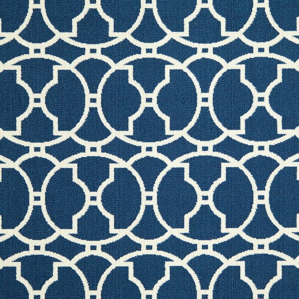 Niebieski dywan Nourison Baja Paita 170x119 cm