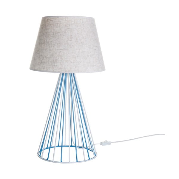 Lampa stołowa Wiry White/Blue