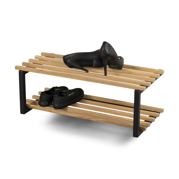 Czarny metalowy regał na buty Marco – Spinder Design