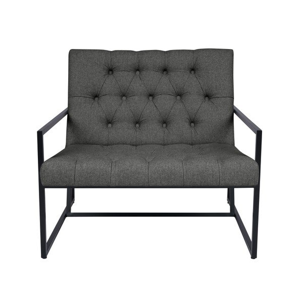 Ciemnoszary fotel Mazzini Sofas Aster-image-2
