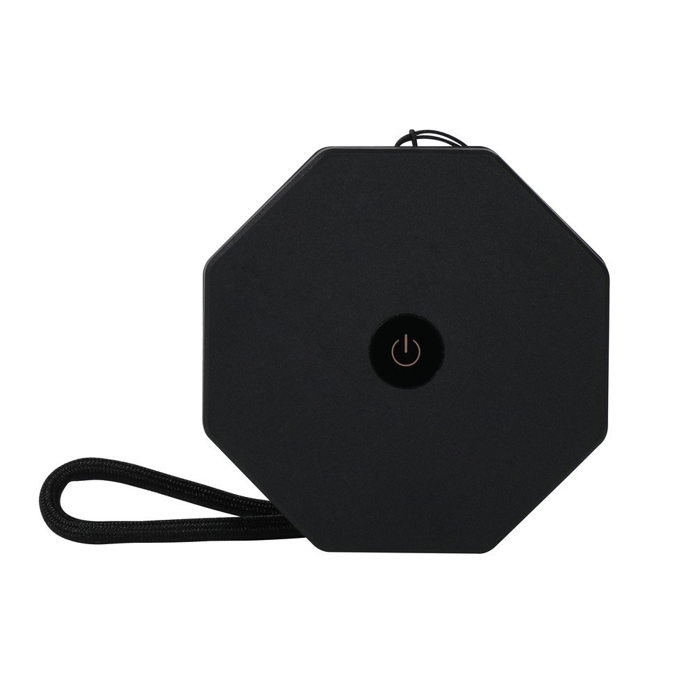 Biało-czarna dekoracja świetlna na USB ø 8 cm Twist – Gingko