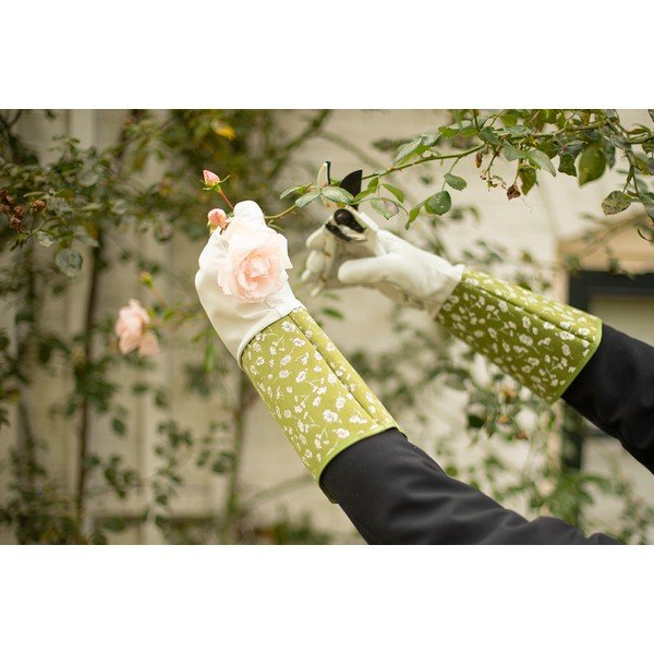 Rękawice ogrodowe z przedłużoną częścią chroniącą przedramię Esschert Design, rozm. M-image-1