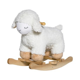 Owieczka na biegunach z bukowego drewna Bloomingville Mini Rocking Toy