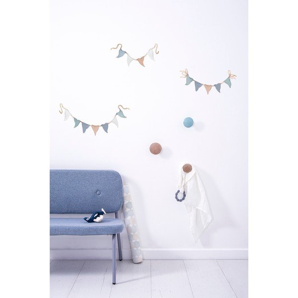 Zestaw naklejek dziecięcych 3 szt. 66x33 cm Pennant Garlands – Lilipinso-image-1