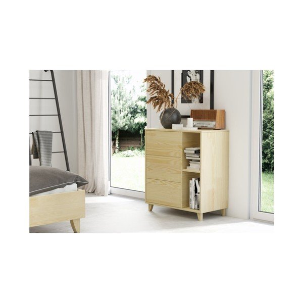 Komoda z litego drewna sosnowego SKANDICA Viveca-image-3
