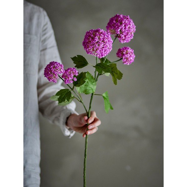 Sztuczny kwiat (wysokość 73,5 cm) Snowball – Bloomingville-image-1