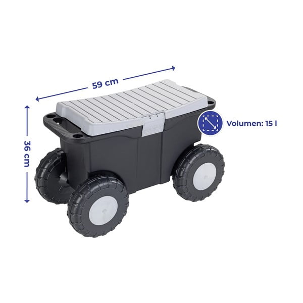 Pojemnik ogrodowy na kółkach – Maximex-image-4