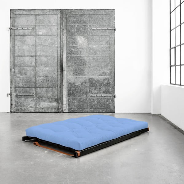 Wielofunkcyjna sofa Karup Jump Black/Blue Breeze-image-2