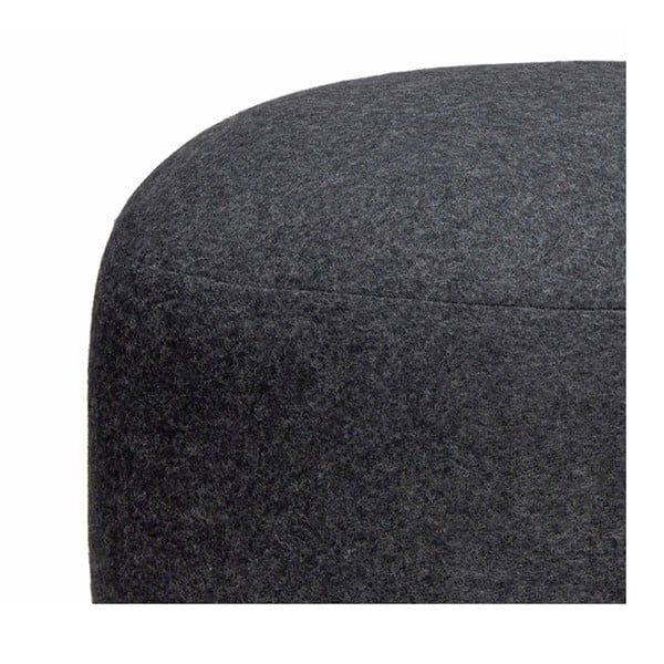Czarny puf Hübsch Gudmund, ø 75 cm-image-2