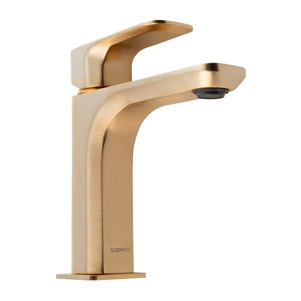 Bateria umywalkowa stojąca w kolorze złota Spy – Sapho-image-2