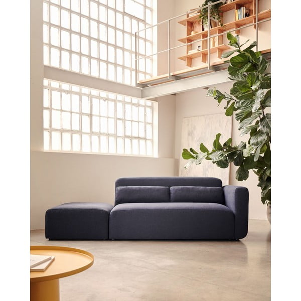 Ciemnoniebieska sofa 244 cm Neom – Kave Home-image-1