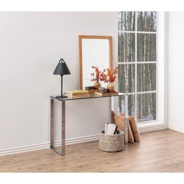 Konsola ze szklanym blatem Actona Katrine-image-1