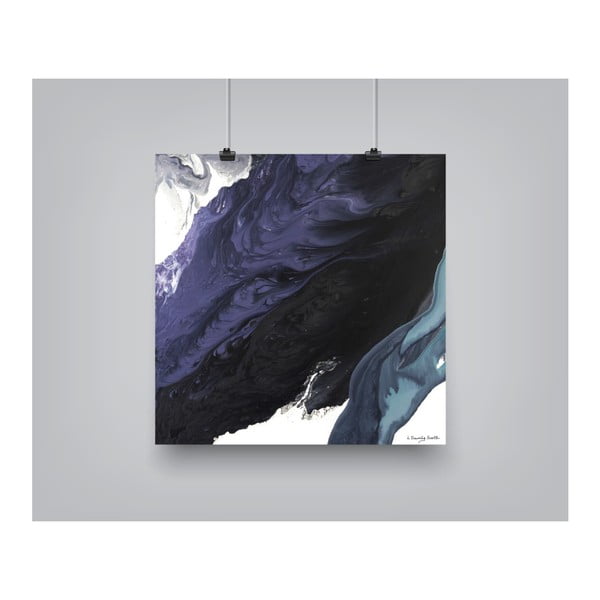 Plakat Americanflat Purple Rain, 40x40 cm
