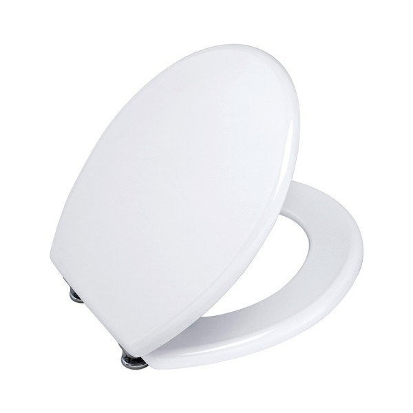 Biała deska sedesowa Wenko Prima, 41x38 cm-image-2