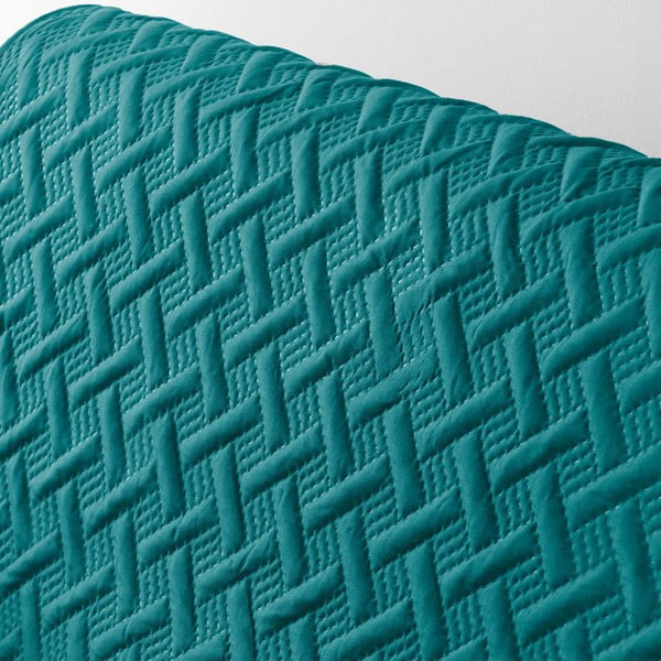 Turkusowy ochronny pokrowiec na sofę 2-osobowy Lounge – douceur d'intérieur-image-1