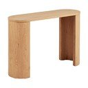 Konsola w dekorze dębu w naturalnym kolorze 38x114 cm Bibione – House Nordic