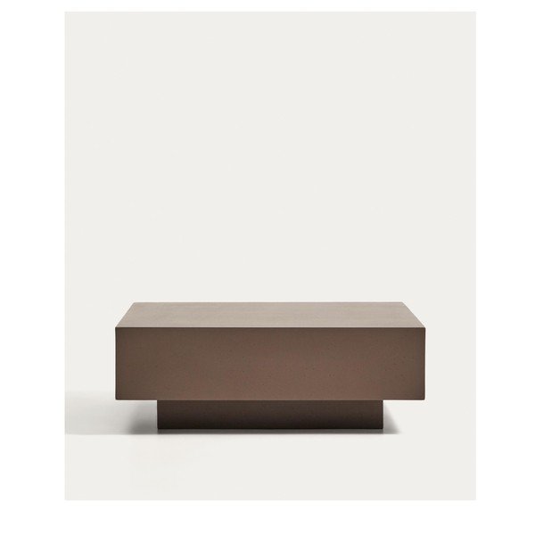 Stolik ogrodowy betonowy 60x80 cm Rustella – Kave Home-image-3