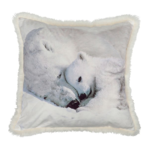 Poduszka White Bear, 45x45 cm