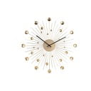 Zegar w kolorze złota Karlsson Sunburst, ø 50 cm