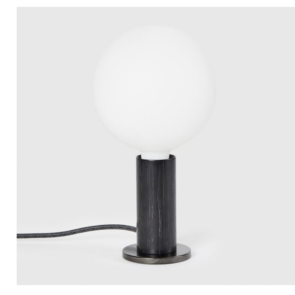 Czarna lampa stołowa ze ściemniaczem (wys. 28 cm) Knuckle – tala-image-2