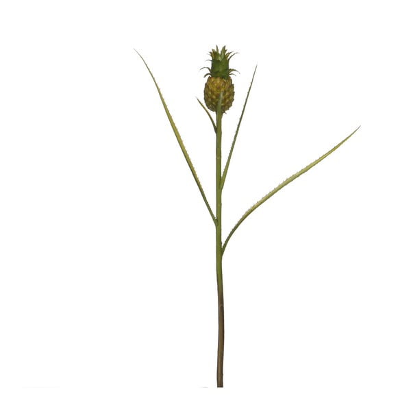 Dekoracyjna gałązka z zielonym ananasem Mica Pineapple, wys. 50 cm